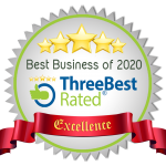 ThreeBest Rated Best Business of 2020 Award